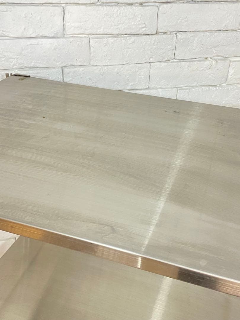 【おん　】無印　ステンレスユニット　メタルラック　棚　陳列　収納