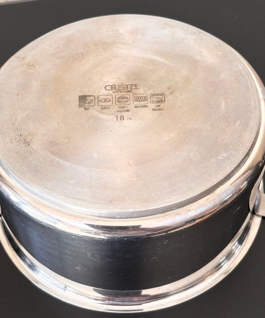 18cm CRISTEL クリステル　グラフィット 深鍋