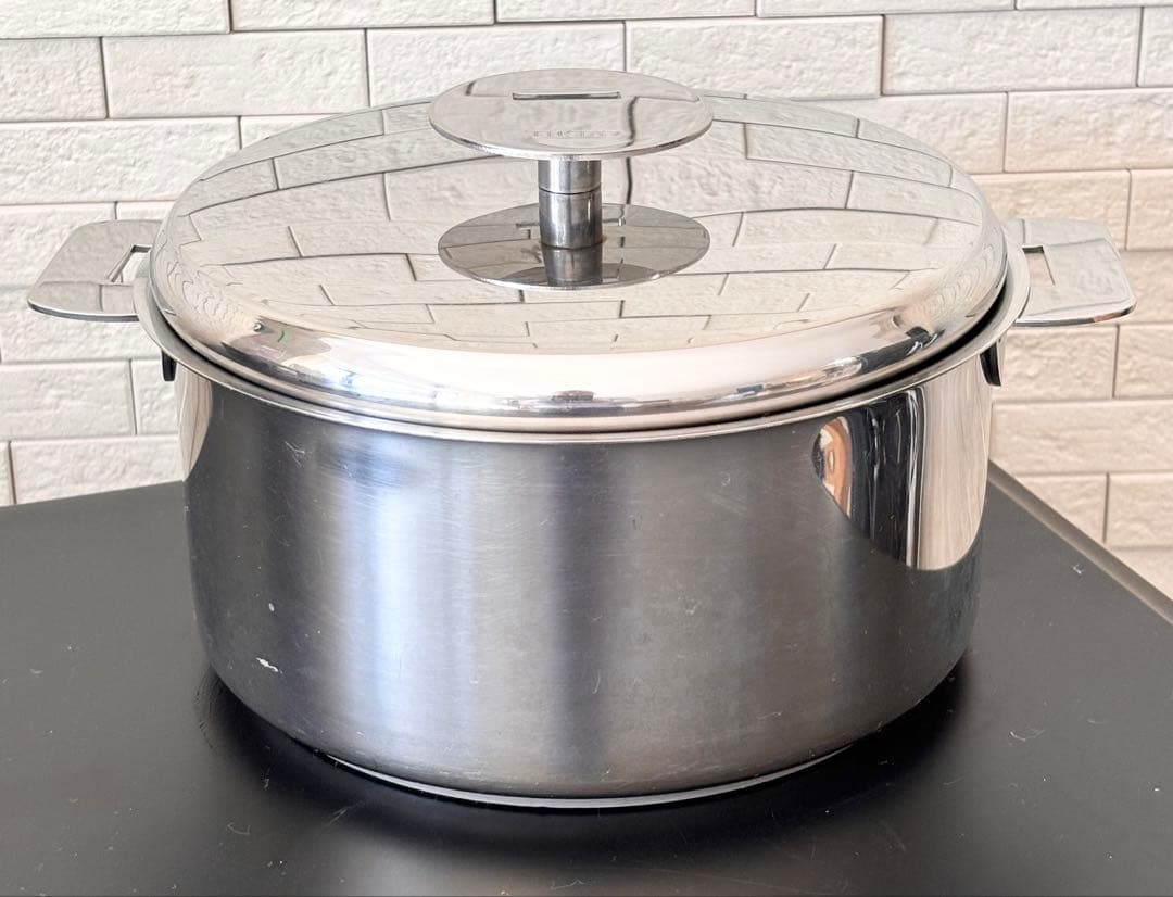 18cm CRISTEL クリステル　グラフィット 深鍋