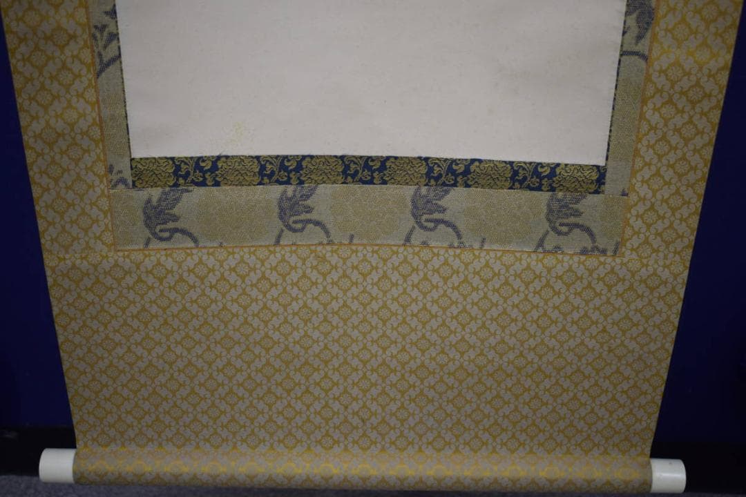 真作/鋼栄山主/慈母観世音像画賛/布袋屋掛軸HH-874 - メルカリ