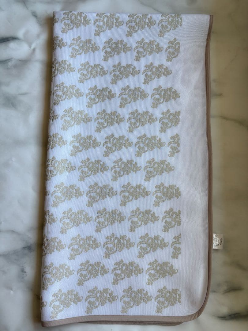 グラントイーワンズ ホルミーシーツ シングル 100×200ホワイト ダマスク柄