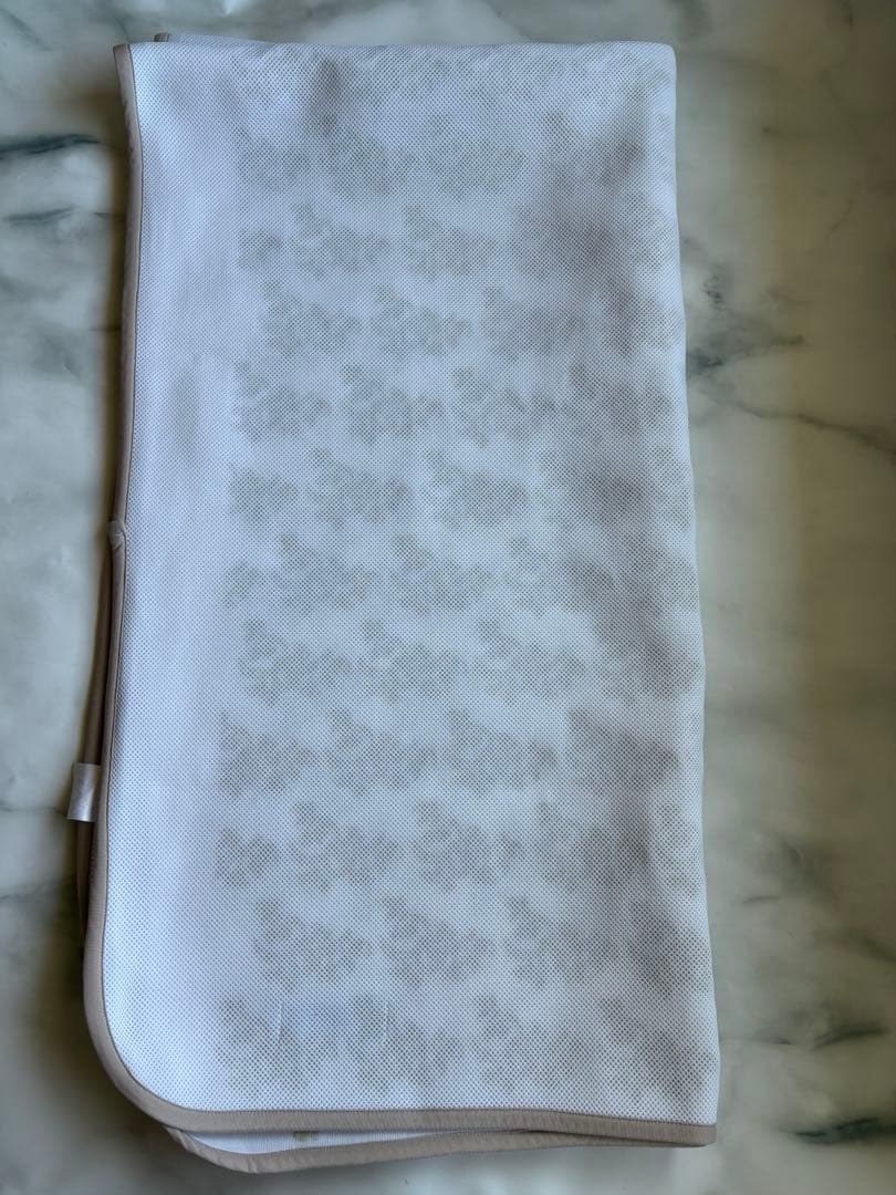 グラントイーワンズ ホルミーシーツ シングル 100×200ホワイト ダマスク柄