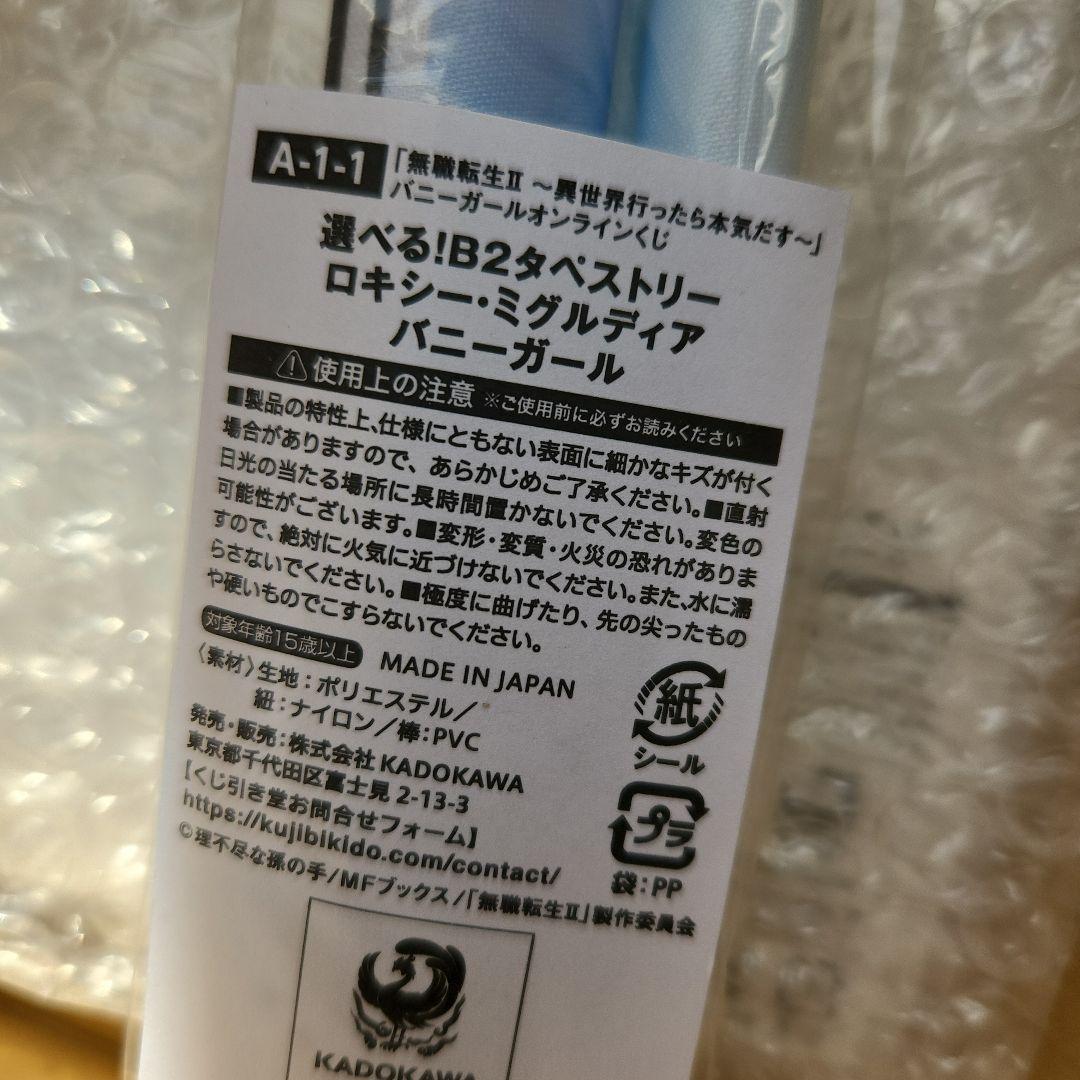 7点セット ロキシー 無職転生 くじ引き堂 S賞 A賞他 ビッグアクリル