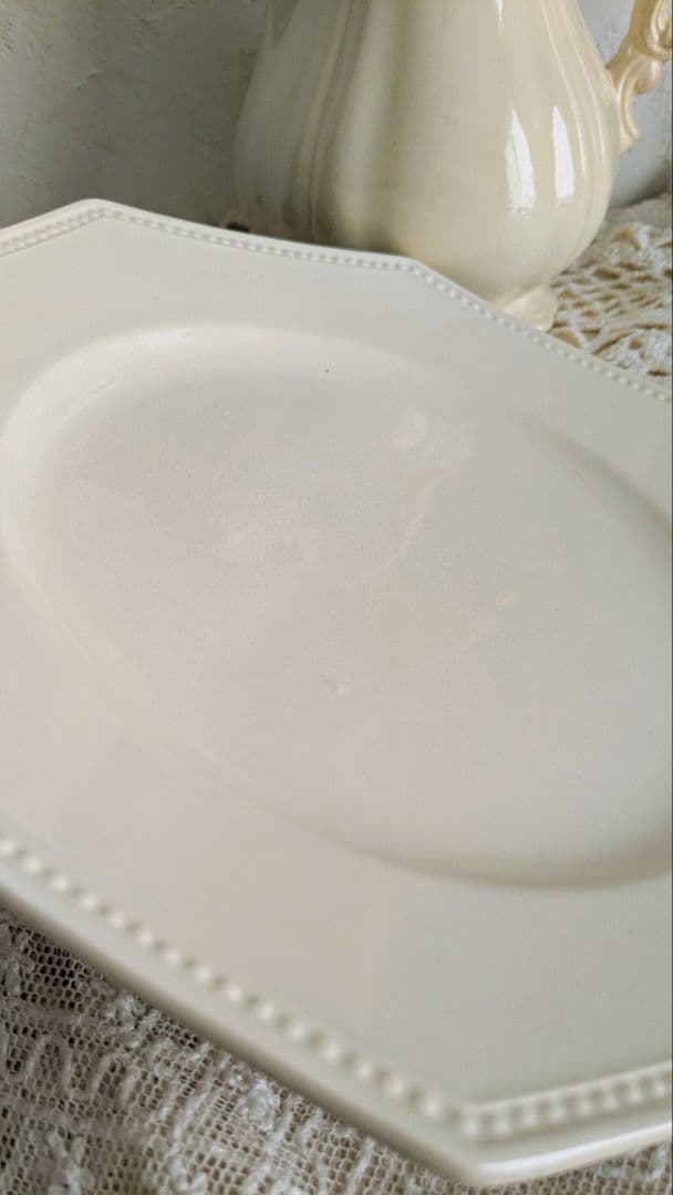 サルグミンヌ オクトゴナル プレート 平皿 フランス