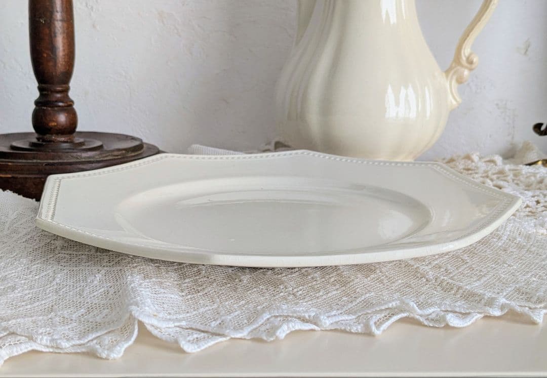 サルグミンヌ オクトゴナル プレート 平皿 フランス