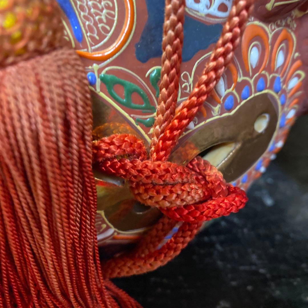 九谷焼 大吉作 唐獅子置物 - メルカリ