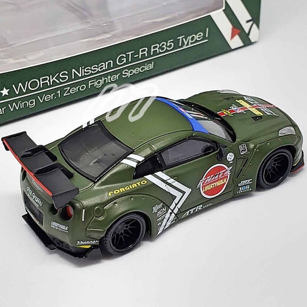 MINI GT LB☆WORKS GT-R R35 Zero Fighter - メルカリ