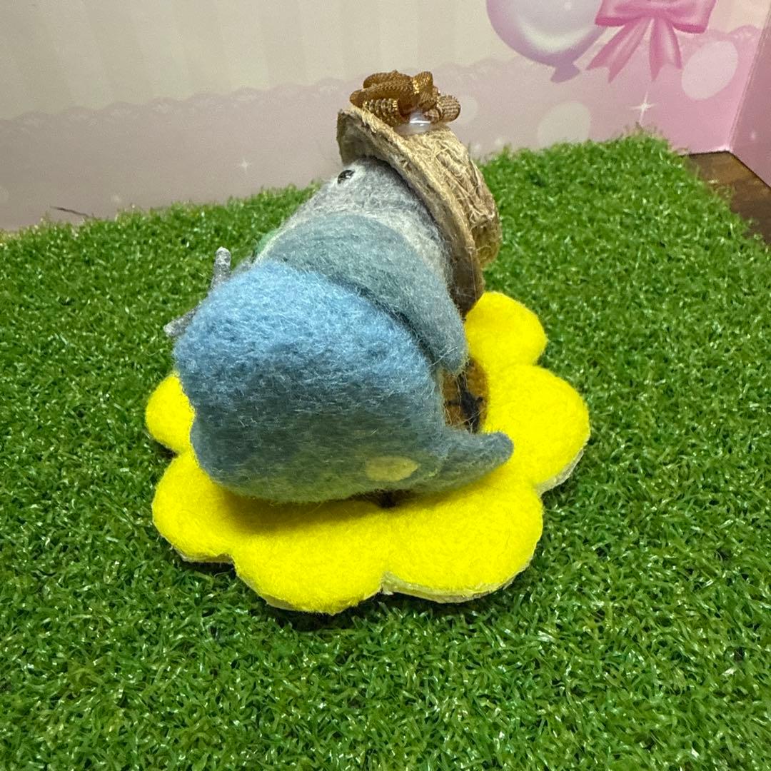 専用ページ　羊毛フェルト　傘でお出かけボタンインコ　鳥