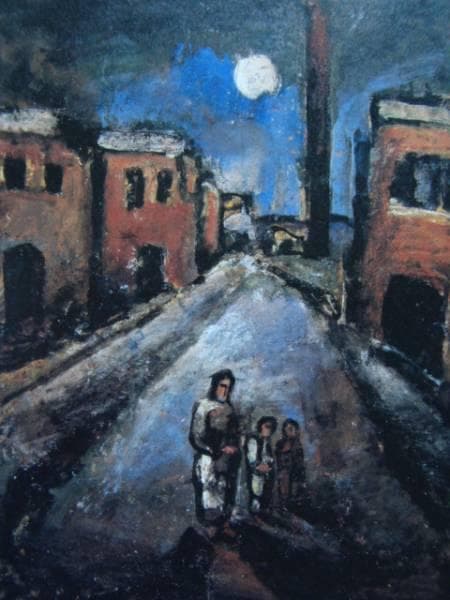 ジョルジュ・ルオー、郊外のキリスト、希少な額装用画集より、新品高級