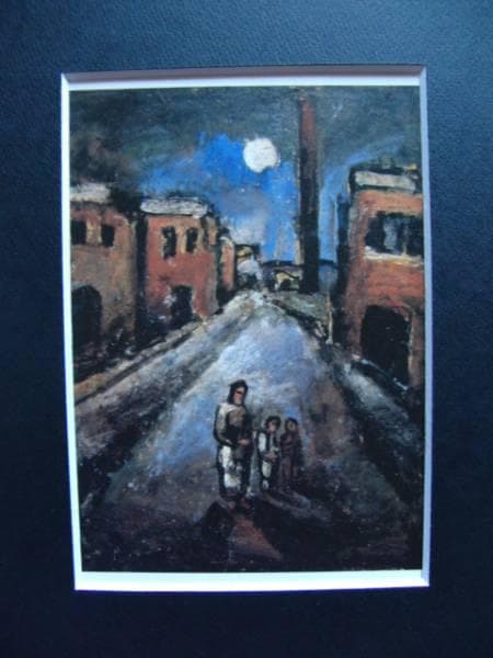 ジョルジュ・ルオー、郊外のキリスト、希少な額装用画集より、新品高級