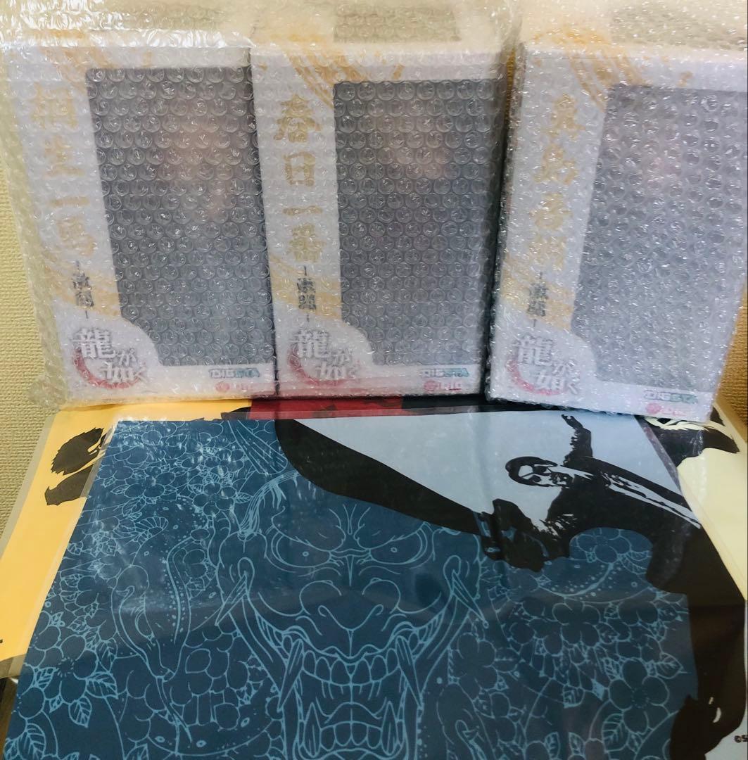 DIGSTA 龍が如く 桐生一馬 真島吾朗 春日一番フィギュア限定特典付き