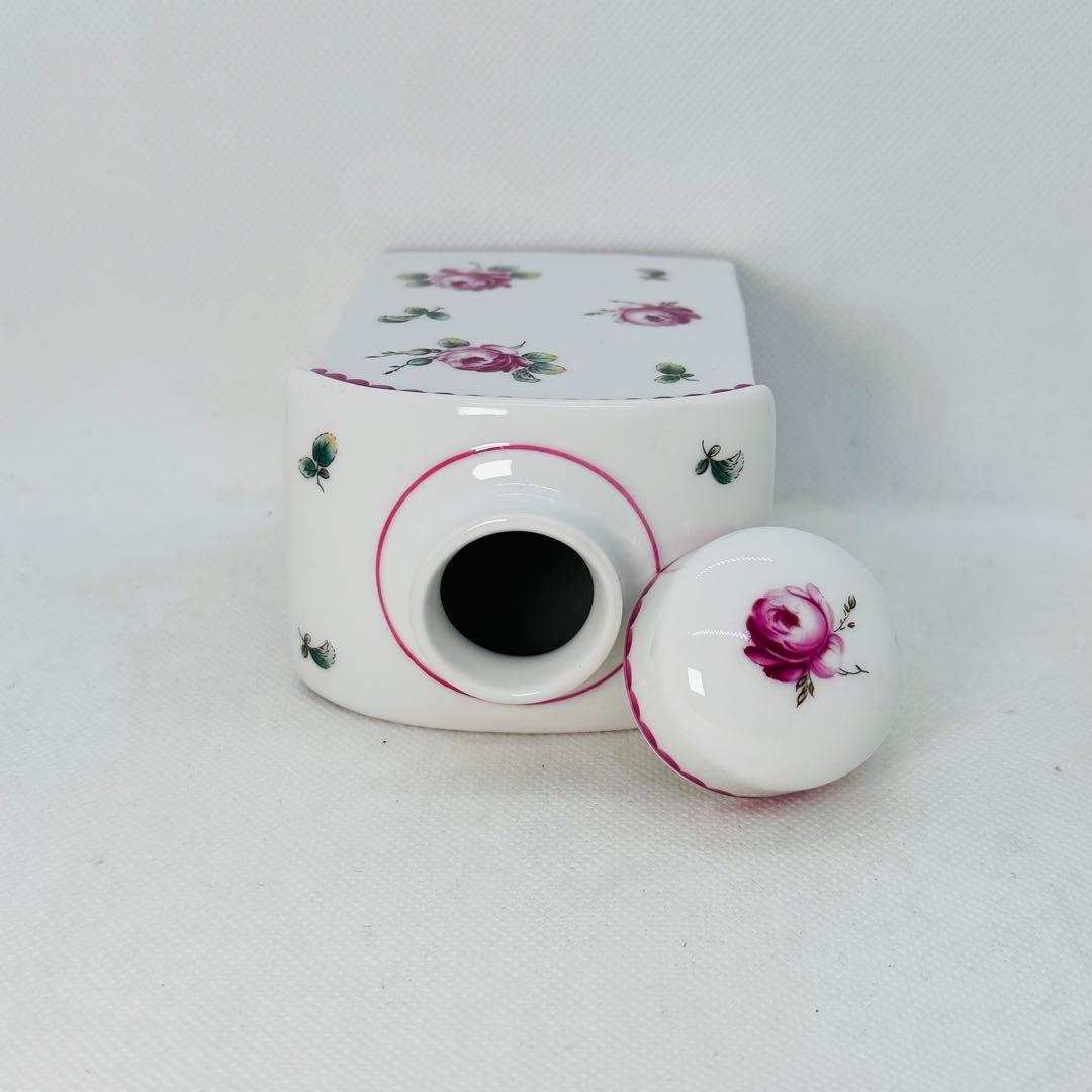 リチャード・ジノリ アンティックローズ ティーキャディ 茶葉入れ リーブポット