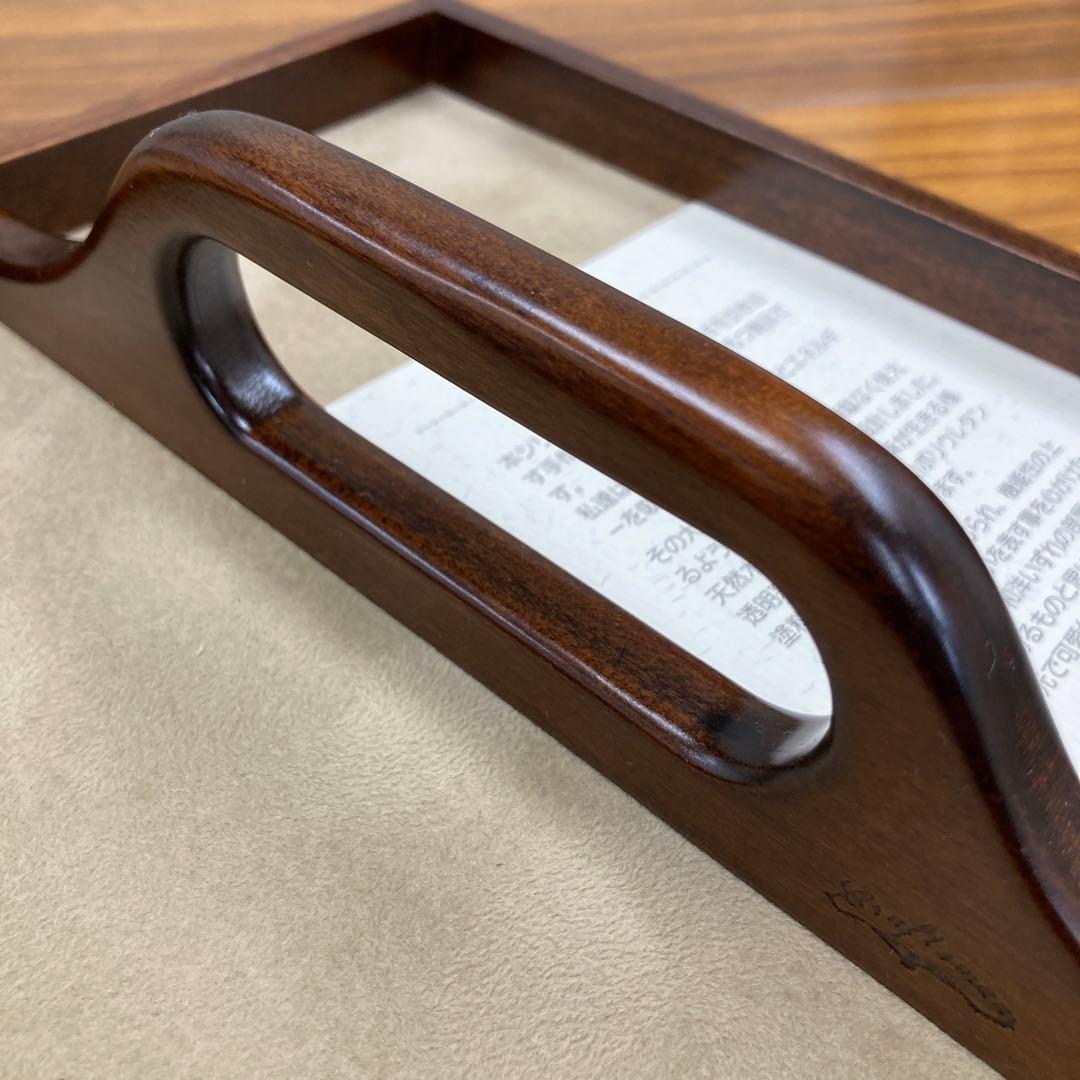 豊岡クラフト ハンドルケースＬ　整理箱 引き出し付 天然木 卓上収納 日本製