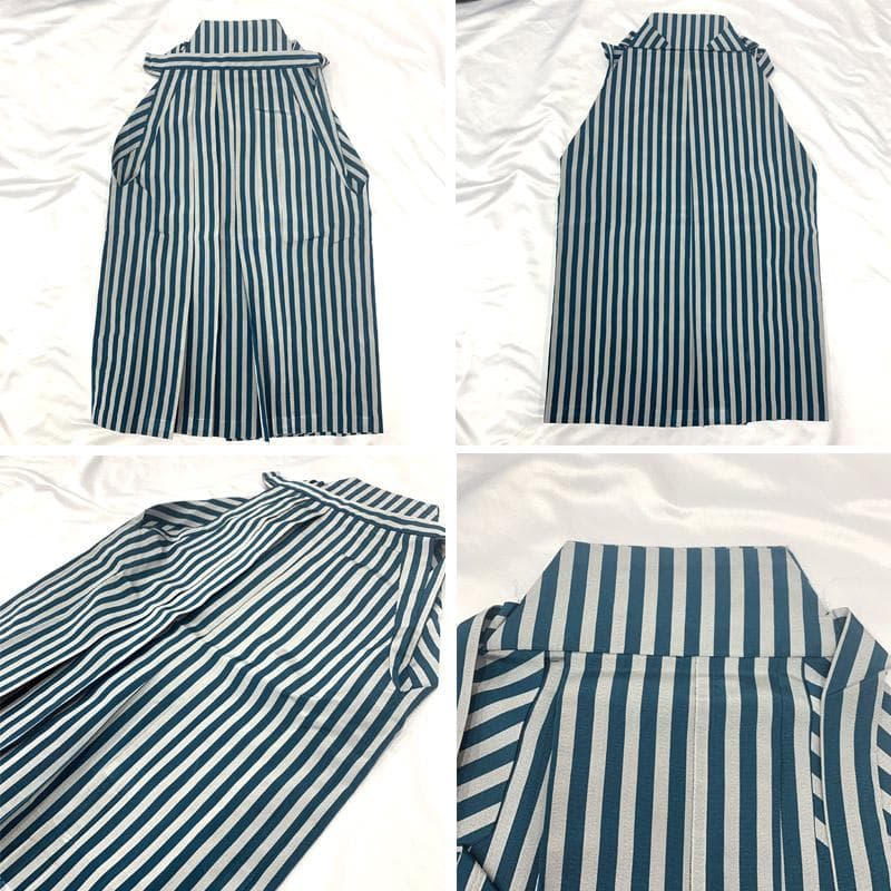 502ab28■七五三 五歳 男児 着物&羽織&袴&角帯&長襦袢 鷹 松■美品