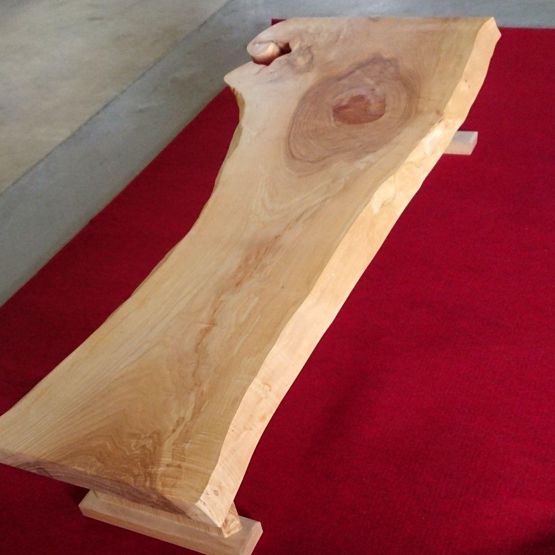 じゅんタモ変木一枚板テーブル