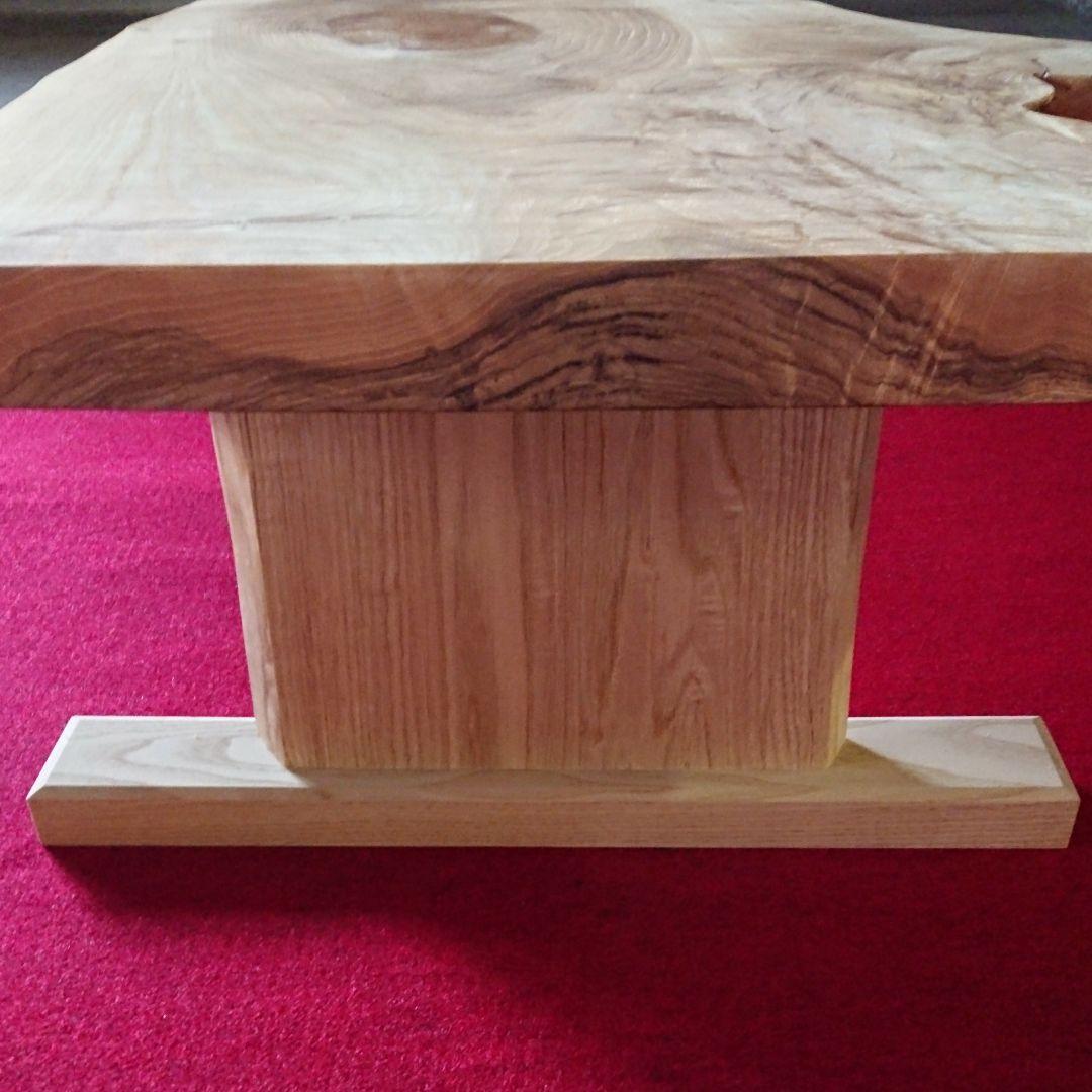 じゅんタモ変木一枚板テーブル