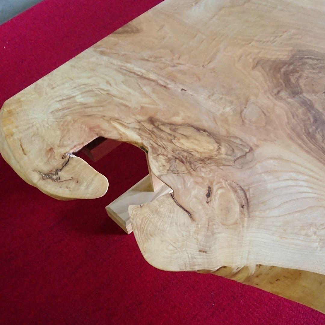 じゅんタモ変木一枚板テーブル