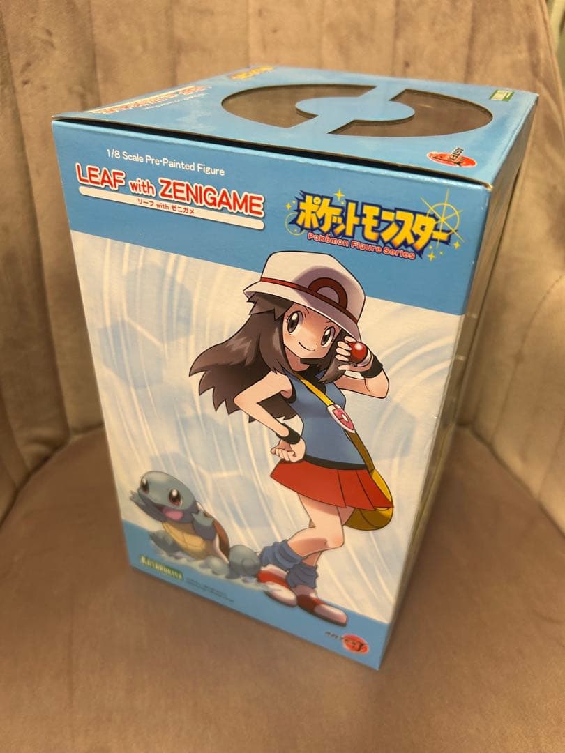 ARTFX J リーフ with ゼニガメ&購入特典色紙セット