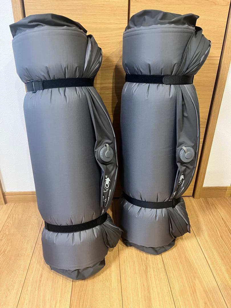 コールマンエアーマットインフレーターマット エアーベッド収納ケース付シングル2点