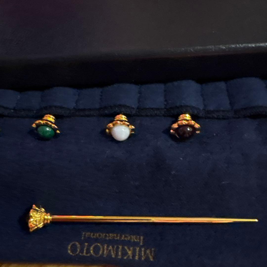 MIKIMOTO 多色宝石付きカトラリー用 未使用