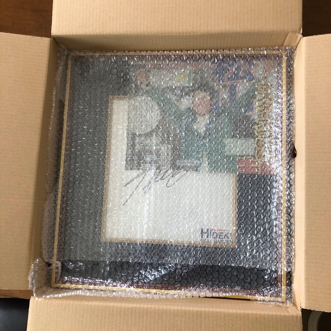 早い者勝ち　松山英樹直筆サイン　美品　アメリカツアー　11勝