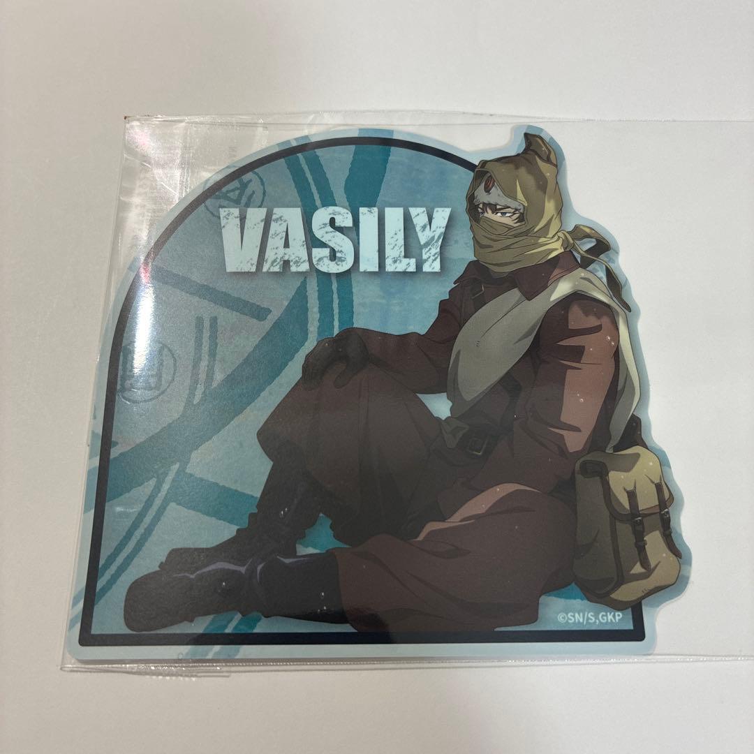 ゴールデンカムイ 金カム PLAZA ロフト 夜雨 ステッカー ヴァシリ