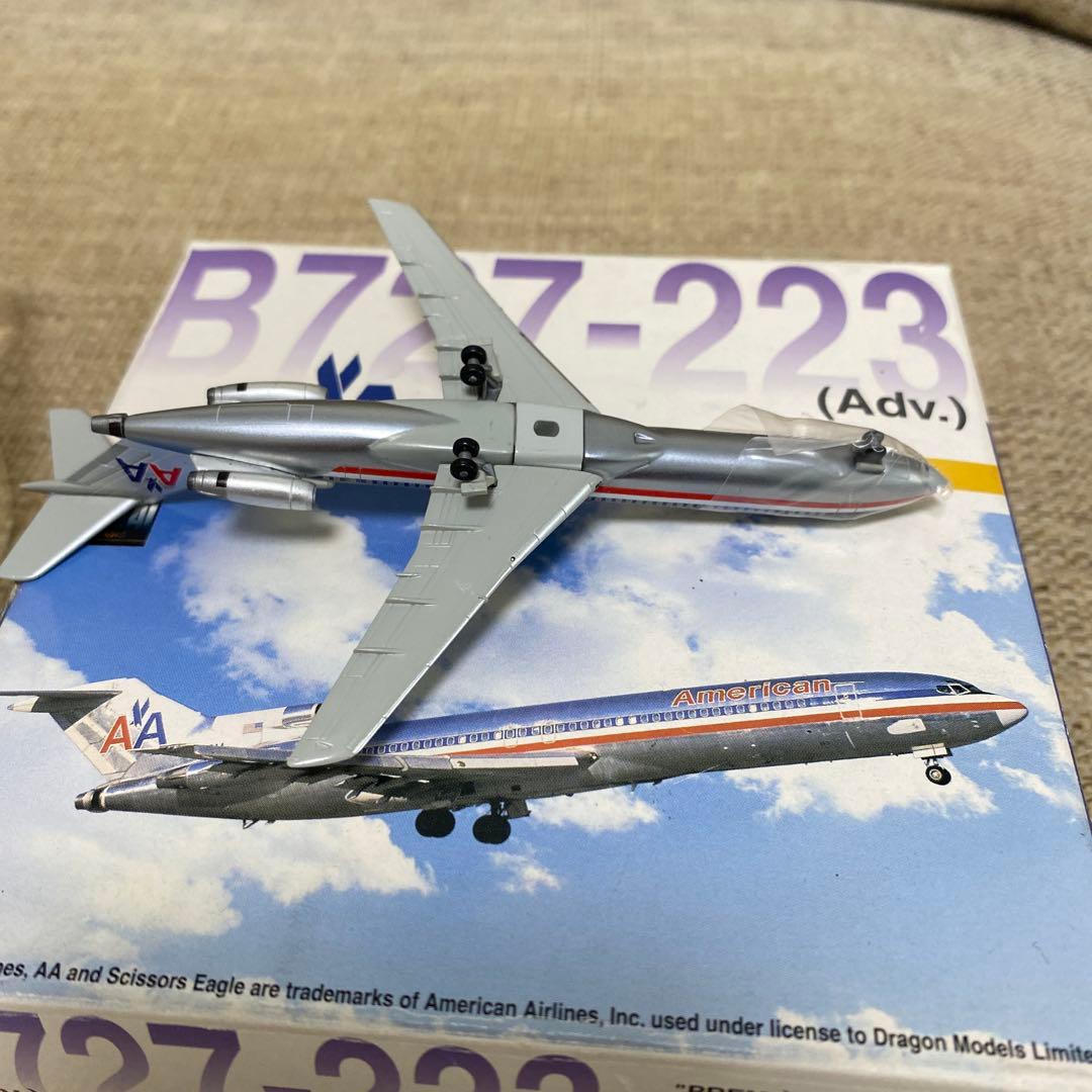 飛行機模型 American Airlines B727-223 ドラゴンモデル