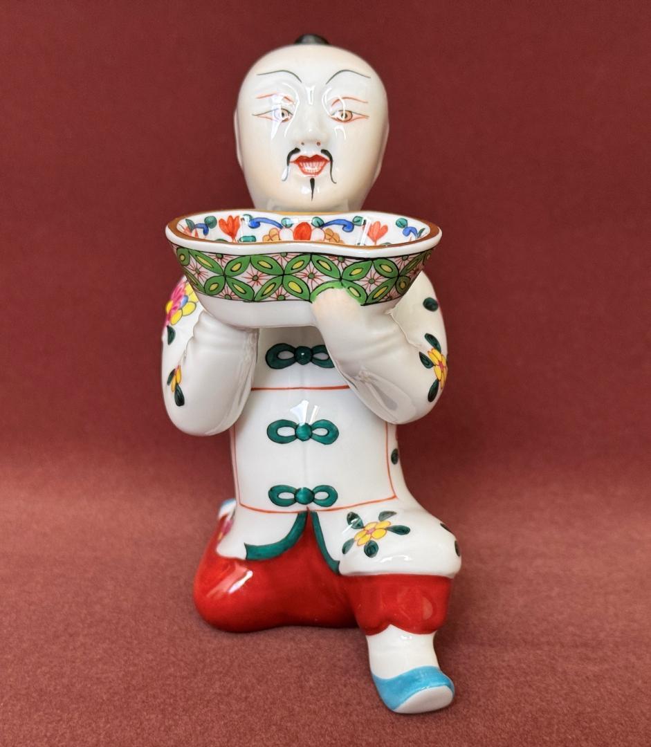 ヘレンド マンダリン(M) お給仕 シノワズリ フィギュリン 人形1