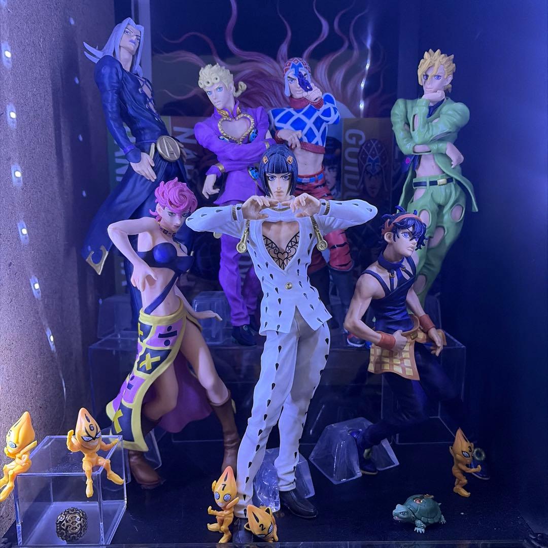 一番くじ ジョジョの奇妙な冒険 GOLDEN WINDフィギュアセット - メルカリ