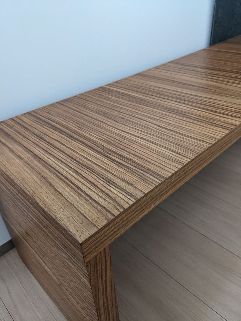 愛知岐阜のみお届けの無料サイドテーブル 長テーブルウォールナット　テレビ台