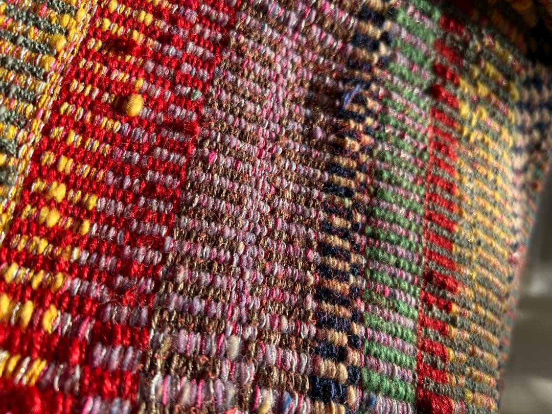 さをり織りショルダーバック