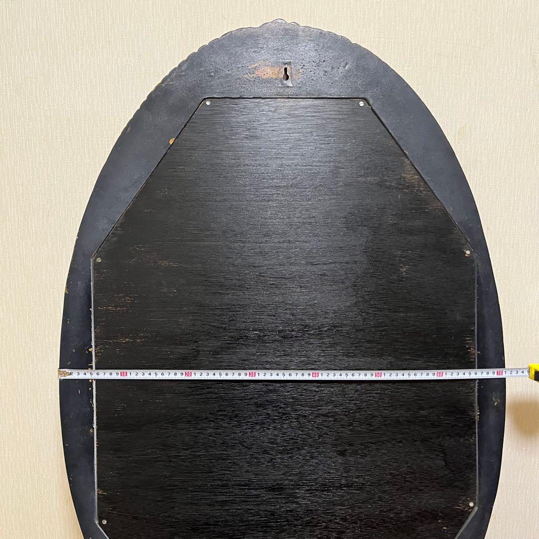 姿見鏡　大型　ウォールミラー　おしゃれ　可愛い　楕円　鏡　壁掛け