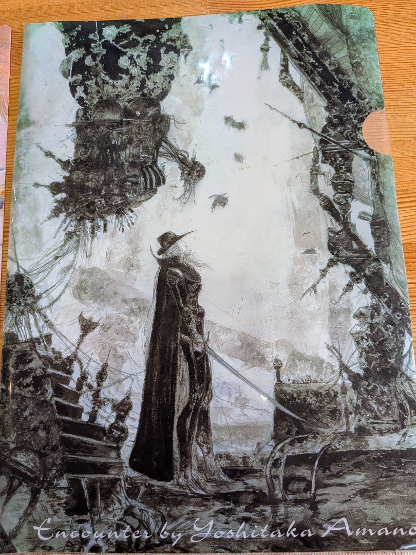 クリアファイル ポストカード セット 天野喜孝 ファイナルファンタジー