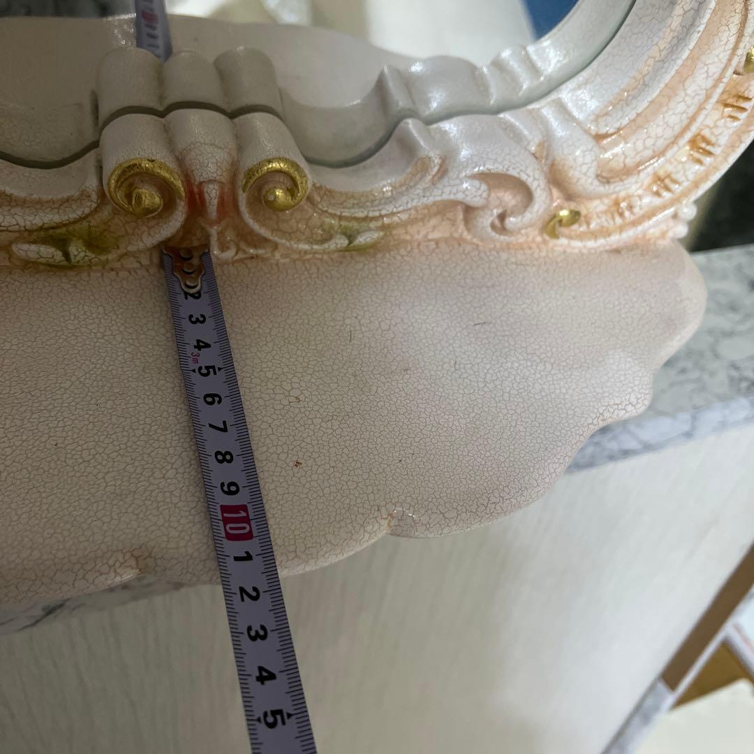 ロココ調　大型ミラー　鏡