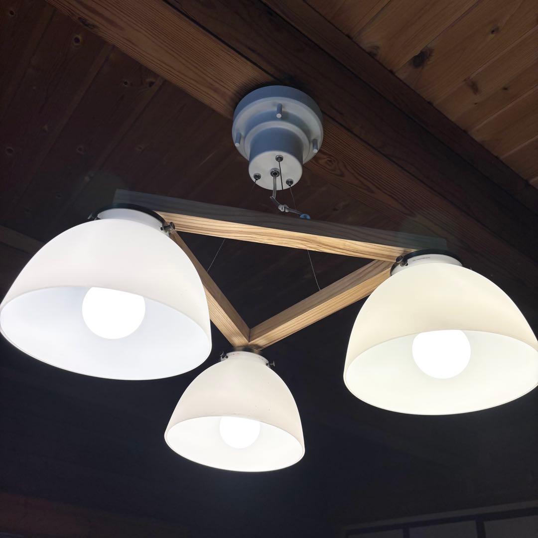 【美品】INTERFORM インターフォルム Aminas 3 シャンデリア