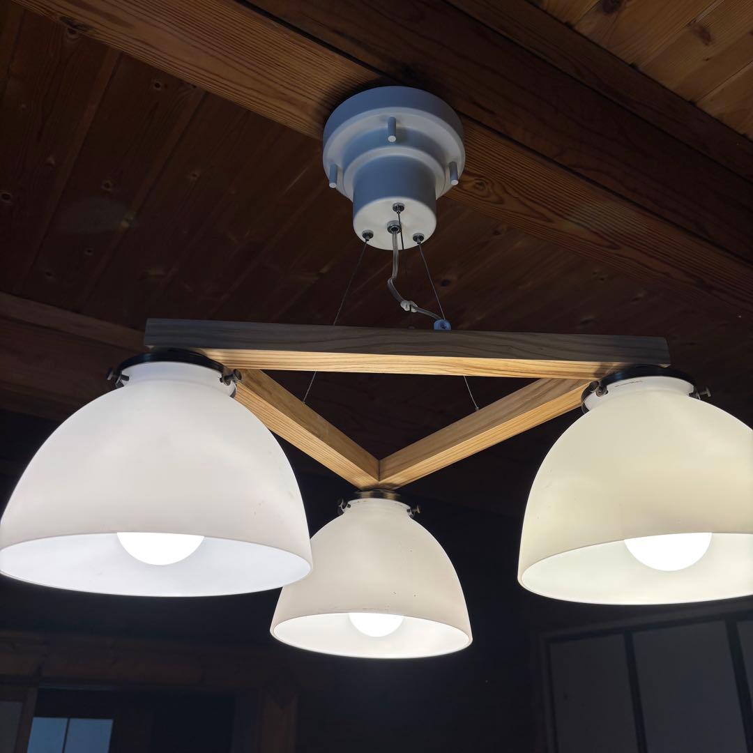 【美品】INTERFORM インターフォルム Aminas 3 シャンデリア