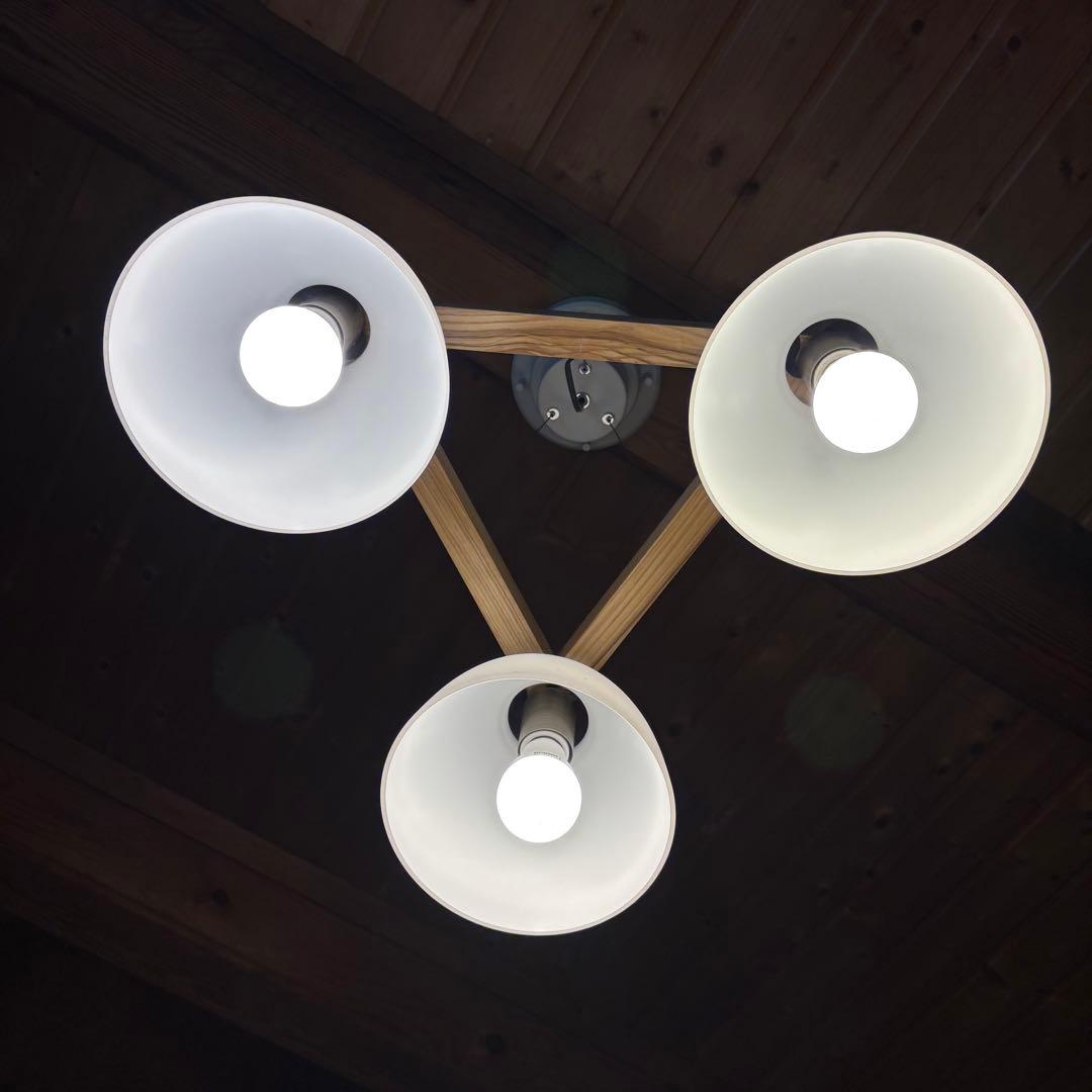 【美品】INTERFORM インターフォルム Aminas 3 シャンデリア