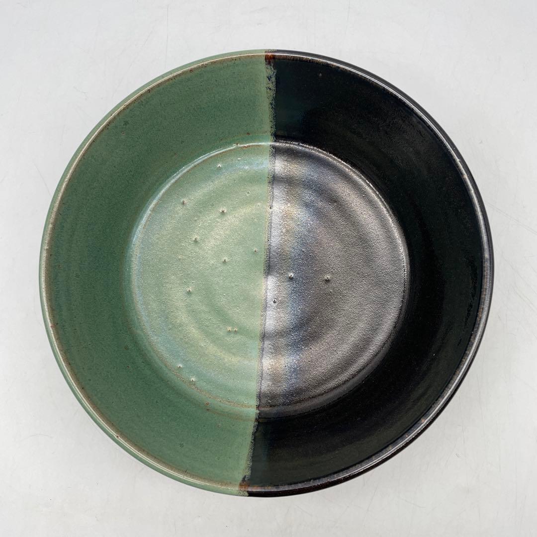 民藝 牛ノ戸焼中井窯先代 染め分け深鉢 深皿 - メルカリ