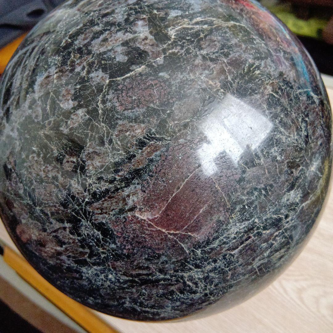 ヌーマイト　天然石　丸玉　特大