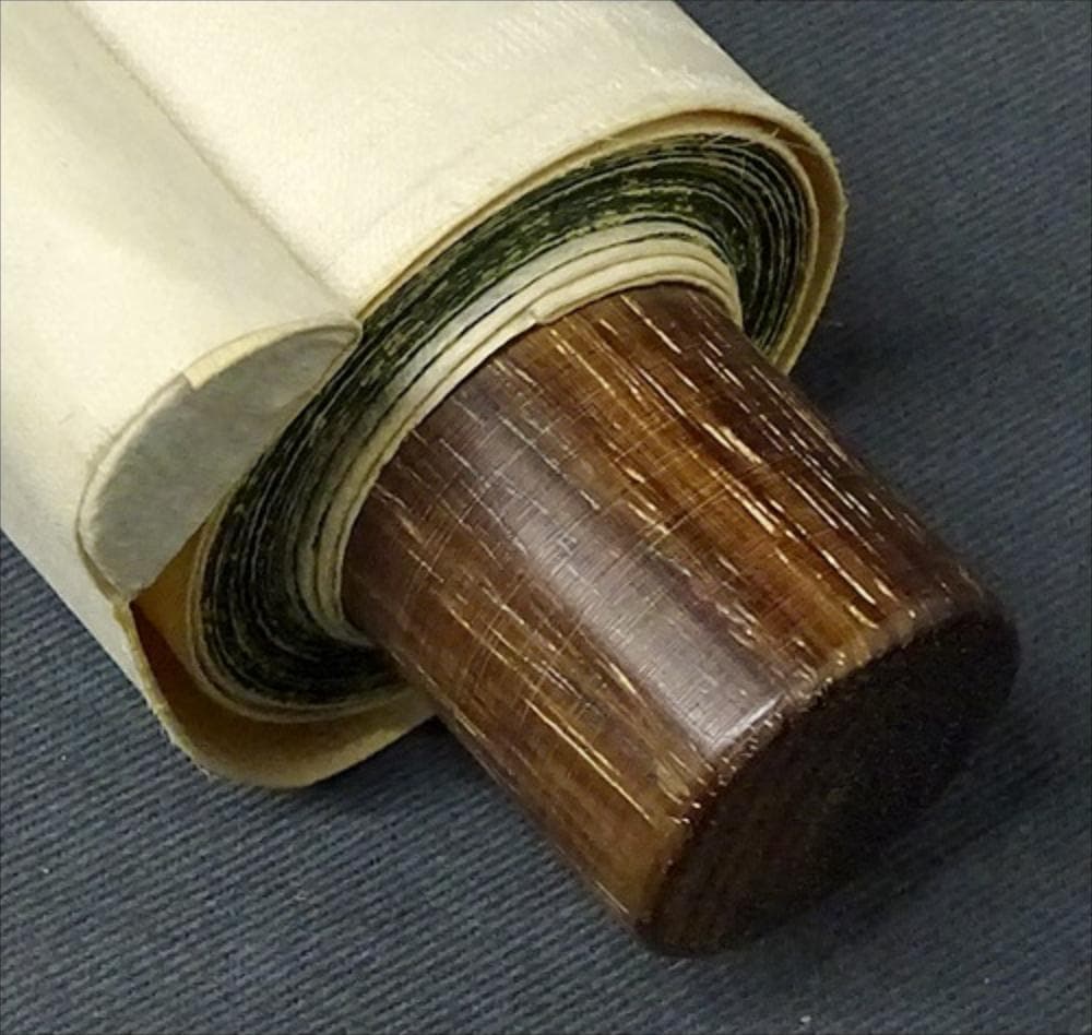 真作】掛軸 三浦大幹『竹に雀図』絹本 肉筆 共箱付 掛け軸 w053019