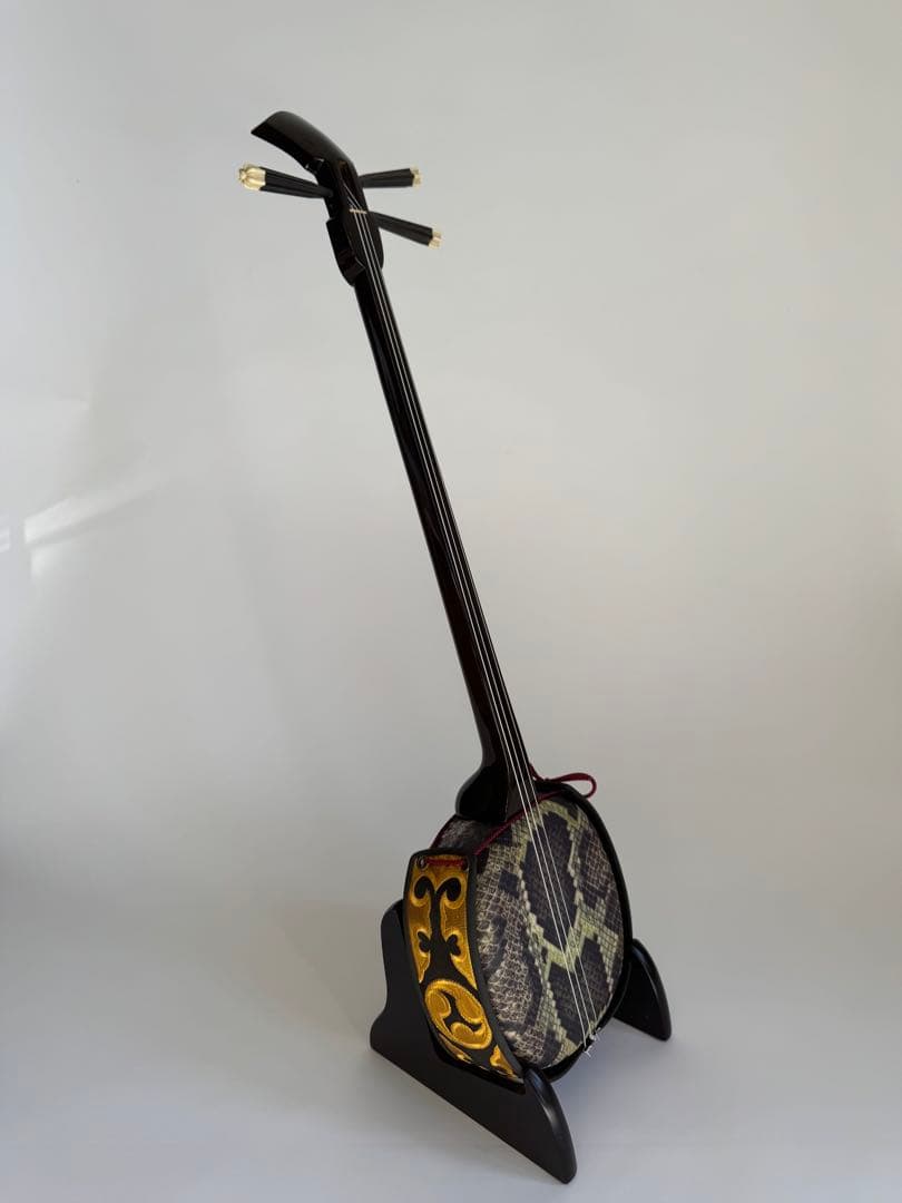 三線 伊波義雄 作 正與那 昭和後期 ハードケース付