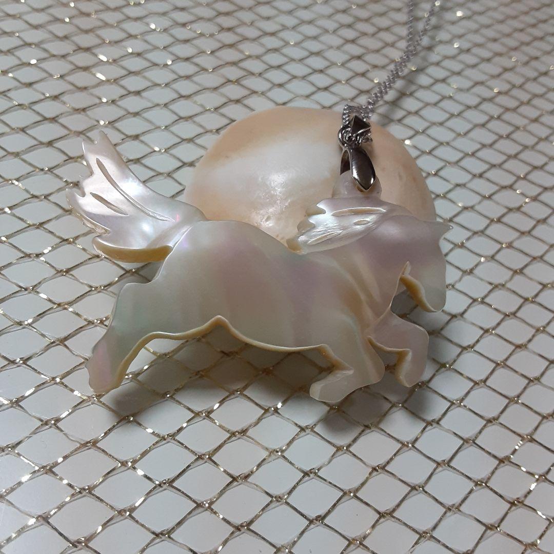 夜光貝　(ほたるガラスカフェ結様。お取引き中)　4点セット『馬/猫×2/亀』