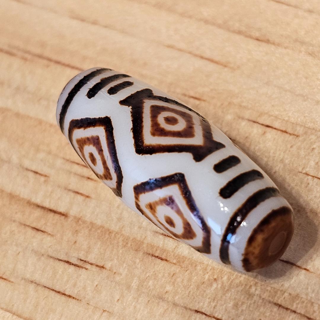 龍眼天珠 白玉髄龍眼 【極希少】ルチルブレスレット