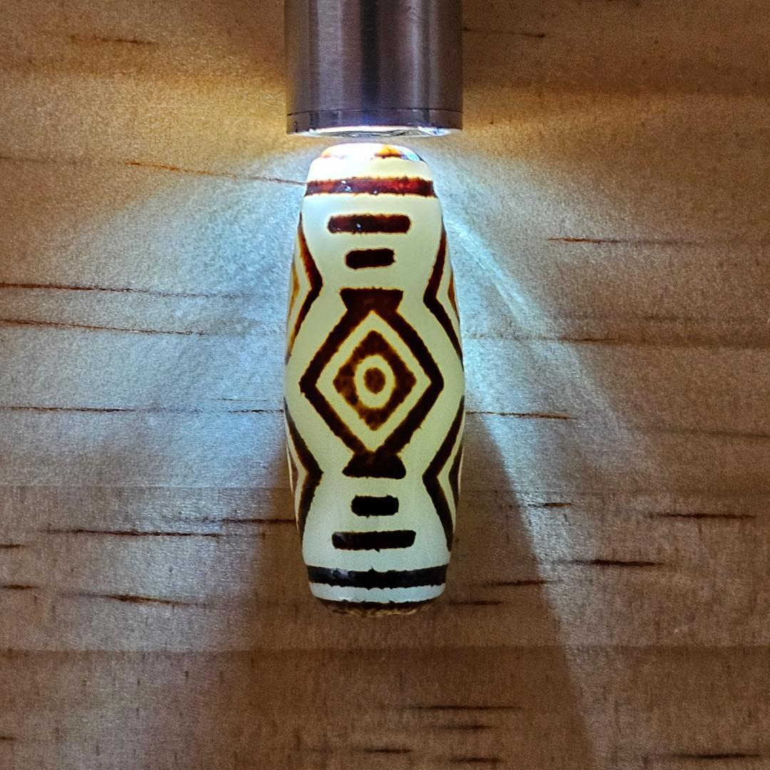 龍眼天珠 白玉髄龍眼 【極希少】ルチルブレスレット