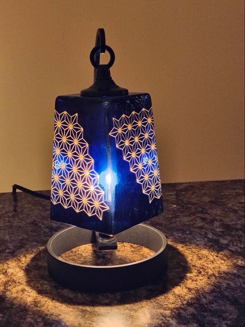 北一硝子　ぎゃまん　あかり 新品未使用