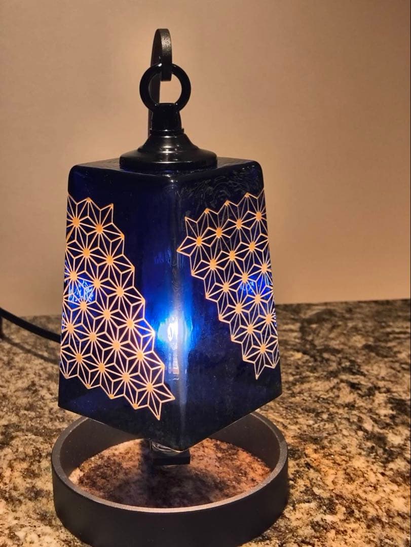 北一硝子　ぎゃまん　あかり 新品未使用