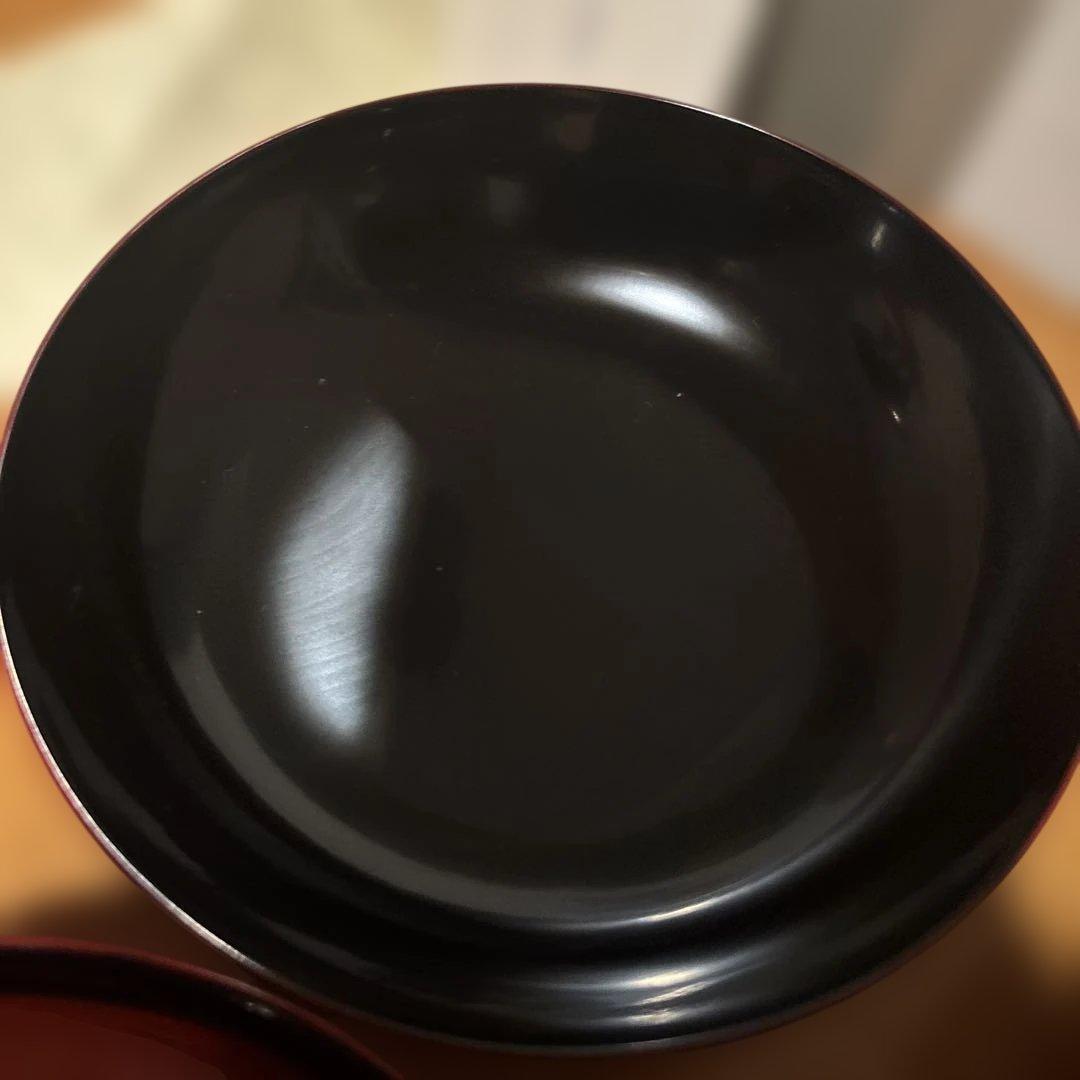 浄法寺塗 蓋付き椀 5客揃 本漆 水目桜 堅木取り 工房大島 共箱