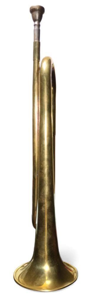 下倉楽器 シモクラ 海上自衛隊 信号ラッパ 信号喇叭 二つ巻き - メルカリ