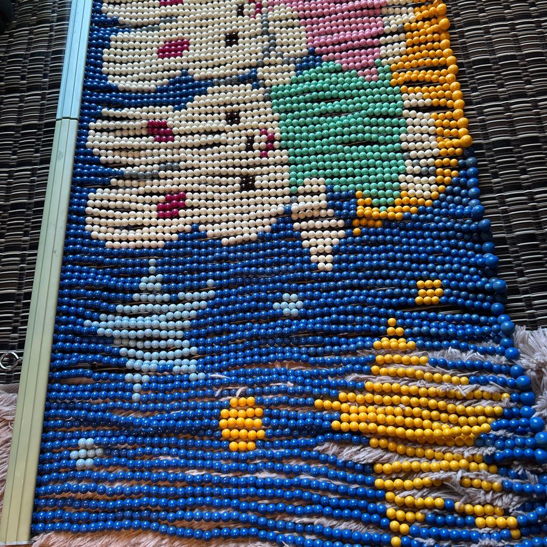 昭和レトロポップ ビーズカーテン ビーズのれん スキルスクリーン