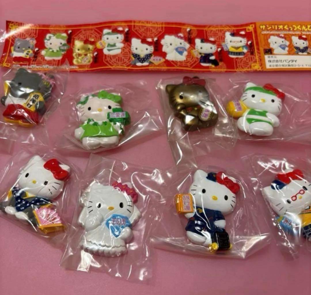 平成レトロ ハローキティマグネットコンプリート8個 - メルカリ